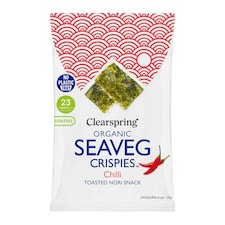 Organic Chilli SeaVeg Crispies 4g (Clearspring)