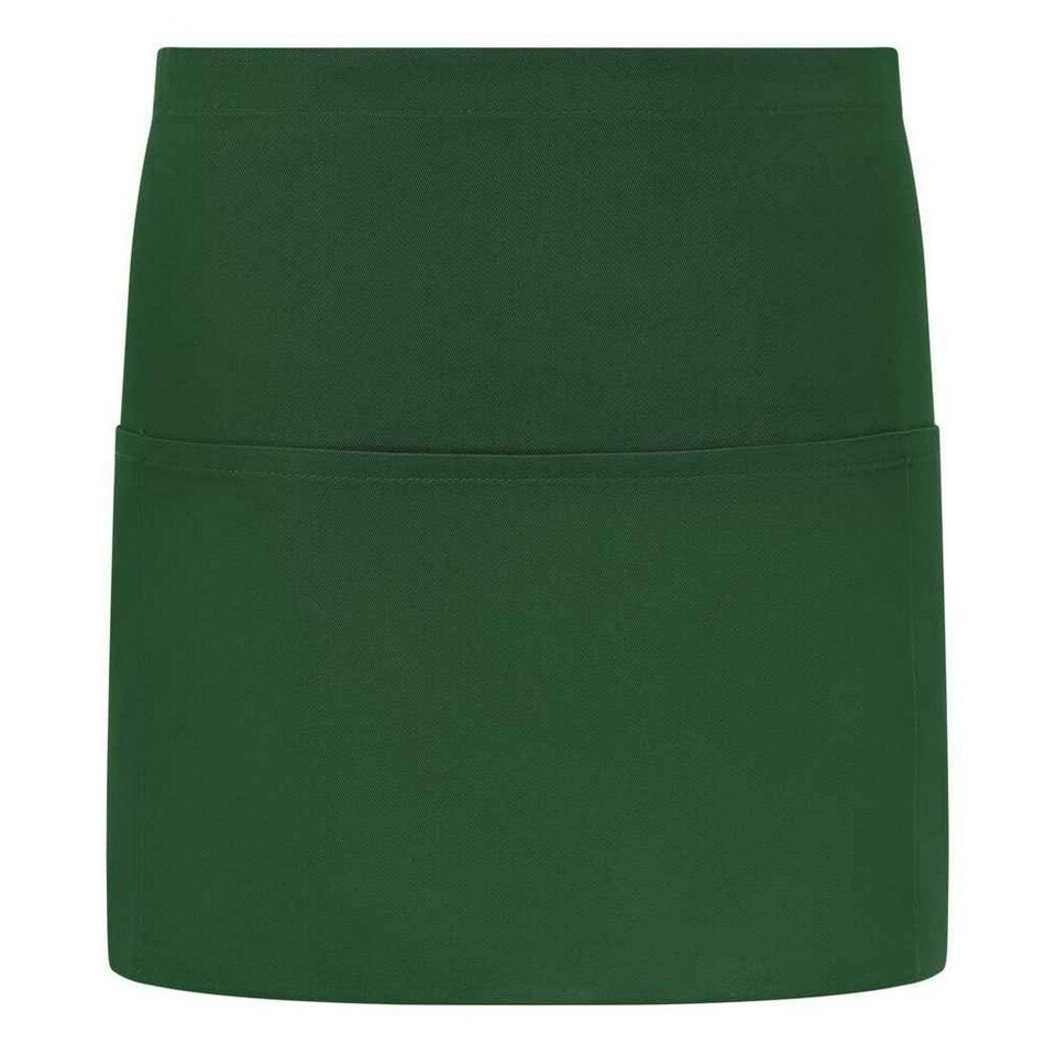 image 1 of Brand Lab Unisex Adult Short Apron - Forest Green - One Size