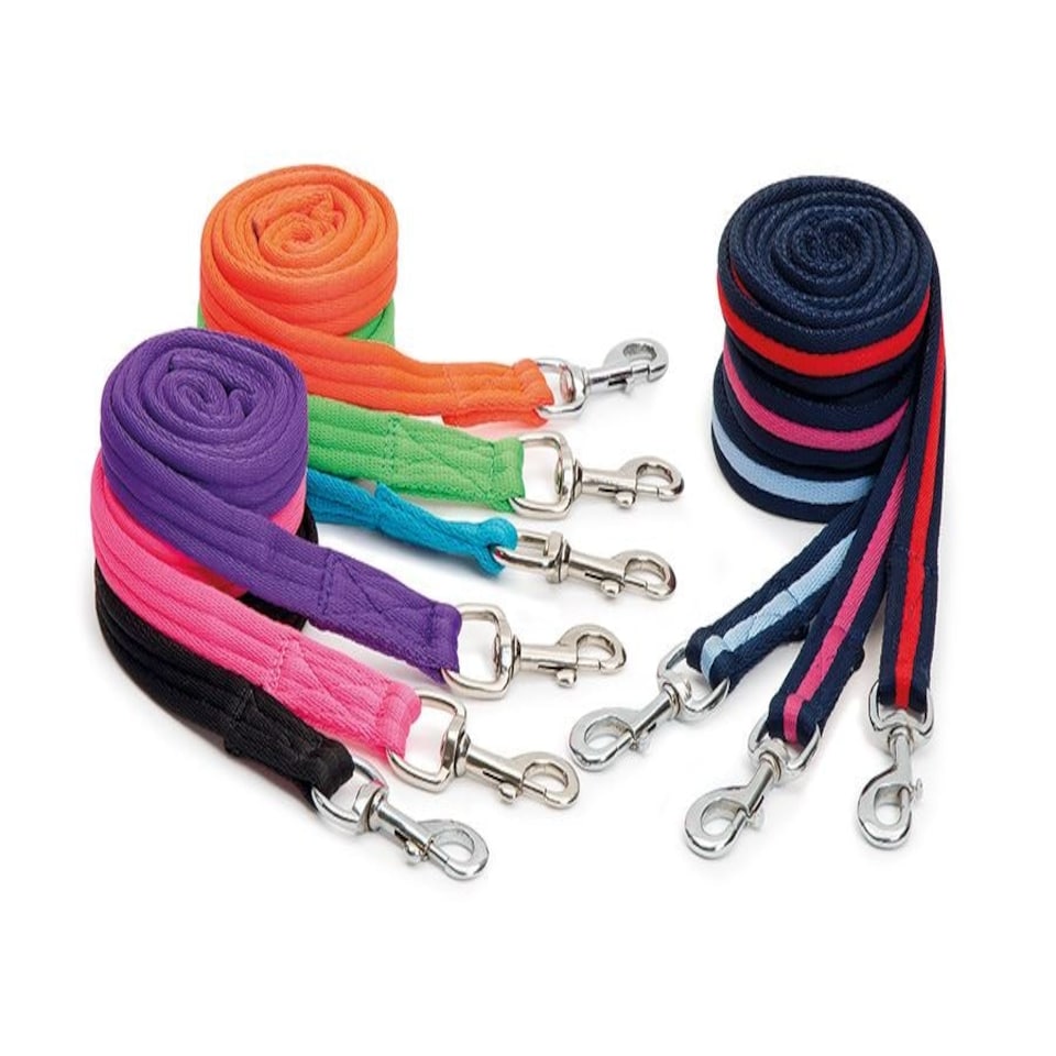 image 1 of Shires Wessex Cushion Web Lead Rein Blue | 1.8M