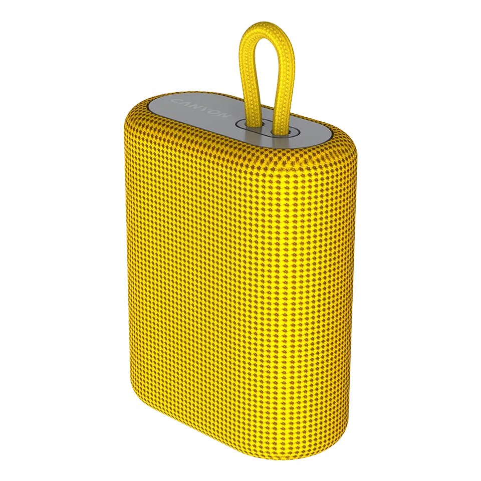 image 1 of Canyon Portable Wireless Speaker BSP-4 Yellow