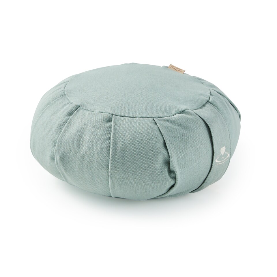 image 1 of Myga Zafu Yoga Meditation Cushion - Teal | Blue