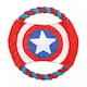 image 2 of Marvel Captain America Rope Frisbee Dog Toy