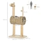 image 9 of PawHut Cat Tree Cute Giraffe Kitten Play Tower with Scratching Posts