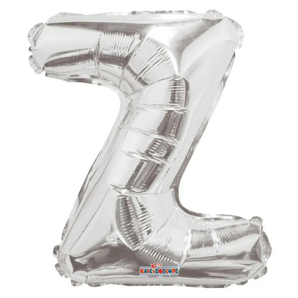 Apac Z Letter Foil Balloon - Silver - One Size