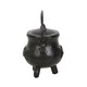 image 3 of Something Different Cast Iron Triple Moon Cauldron - Black - 10.5cm x 8.5cm x 10cm