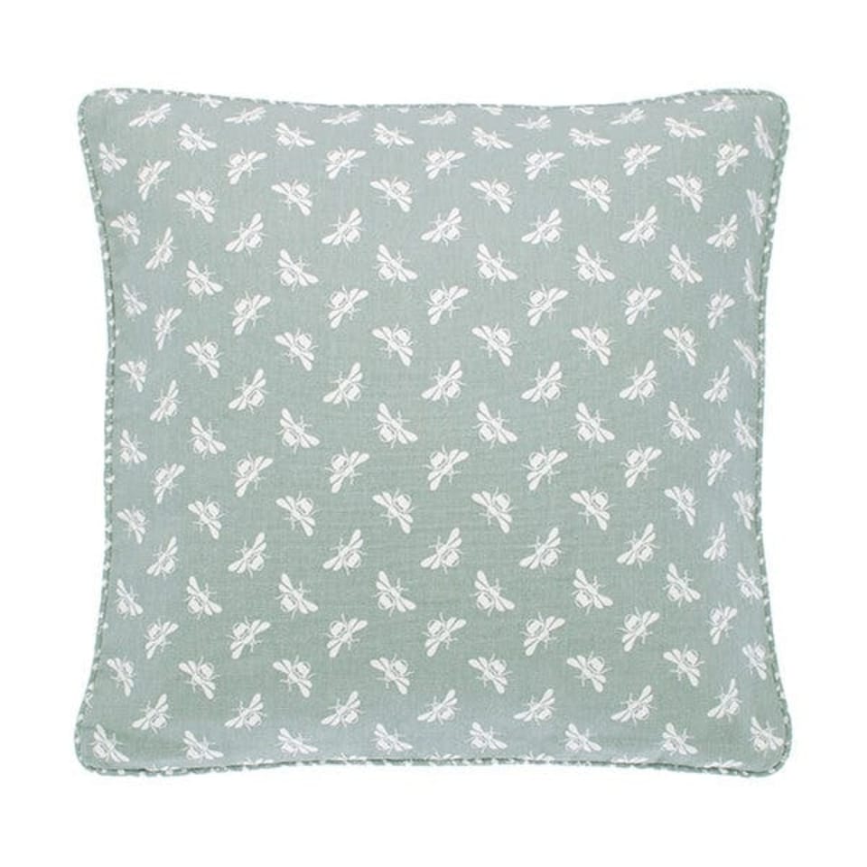 Walton & Co Moss Bee Poly Fill Cushion