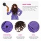 image 2 of Disgusting Prankster Husband Costume Set Purple | 2XL