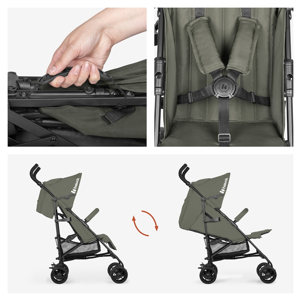 image 1 of hauck Fold N Care - Olive