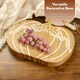 image 6 of Marco Paul25cm Wooden Pumpkin Free-Standing Autumn Decoration