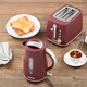 image 2 of Daewoo Cascade Matching Kettle & 2-Slice Toaster Set 1.7 L 3 kW Fast Boil Green | Sage | 2-slice