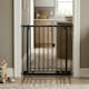 image 2 of Safetots Extra Tall Elite Safety Gate, 107cm - 116cm, Matt Black, Extra Tall 96.8cm in Height, Pressure Fit Stair Gate, Baby Gate for Doors Hallways and Spaces, Safety Barrier, Easy Installation