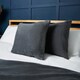 image 1 of BHS Microfleece Cushion, Charcoal