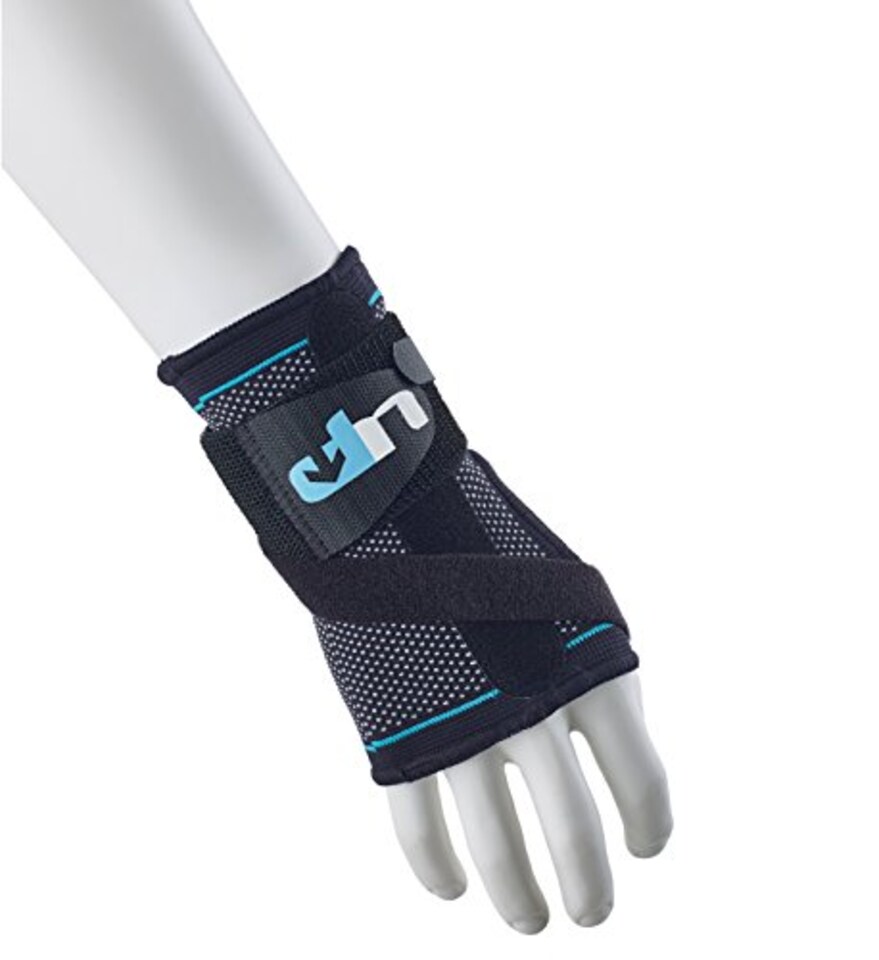 image 1 of Ultimate Performance Advanced Ultimate Compression Wrist Support With Splint, Small Black