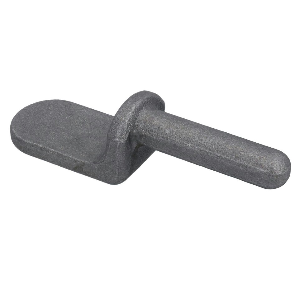 image 1 of 12.5mm Weld On Gudgeon Tailboard Hinge Pin for Trucks Trailers Self Colour 4pc Grey