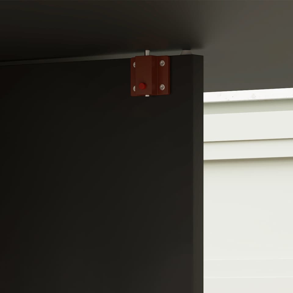 image 1 of HOMCOM Folding Dining Table, Drop Leaf Table with 2-Tier Shelves, Rolling Casters, for Small Spaces, Kitchen, Black