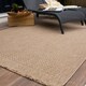 image 6 of The Rugs Nature Collection Plain Design Outdoor Rugs in Beige | 5000N