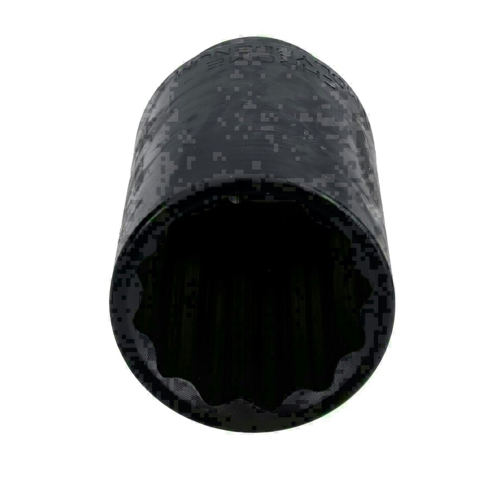 image 1 of 32mm Metric 1/2" Drive Deep Rear Hub Axle Nut Socket 12 Sided Bi-Hex