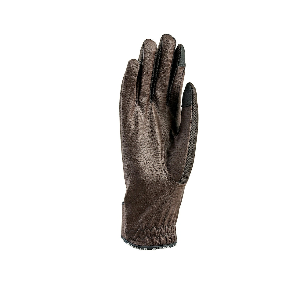 image 1 of Aubrion Unisex Adult Aero Flex Fit Riding Gloves - Brown - L Brown | L