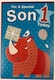 image 2 of Cute Special son 1st (First) Birthday Greeting Card boy