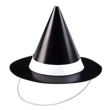 Halloween Mini Witch Paper Hats - Pack of 8