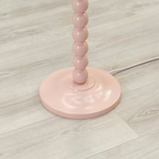 ValueLights Bobbles Rose Pink Bobbin Floor Lamp Base
