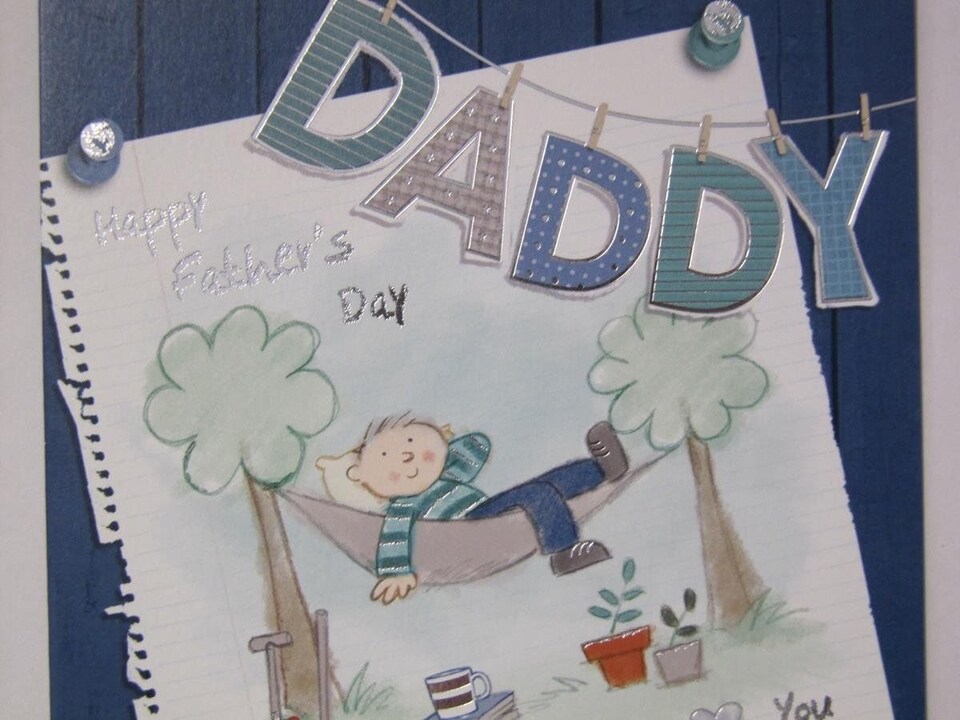image 1 of DADDY Happy Father`s Day Card...