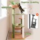 image 5 of COSTWAY 152cm Cat Tree Multi-level Large Cat Tower w/ Rope