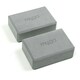 image 1 of Myga Pair of Foam Yoga Blocks - Grey