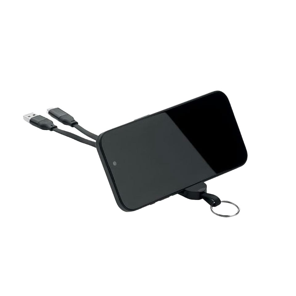 image 1 of MidOcean Cabo Charging Cable - Black - One Size