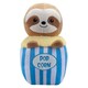 image 5 of Popcorn Sloth Soft Toy Cute Plushie Huggable Cuddly Stuffed Toy 36cm Blue