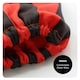 image 3 of Red Tudor Velour Dress and Headpiece Red | M