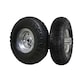 image 1 of Pneumatic Sack Truck Tyre 10' Wheel For Wheelbarrows Carts Hand Trucks