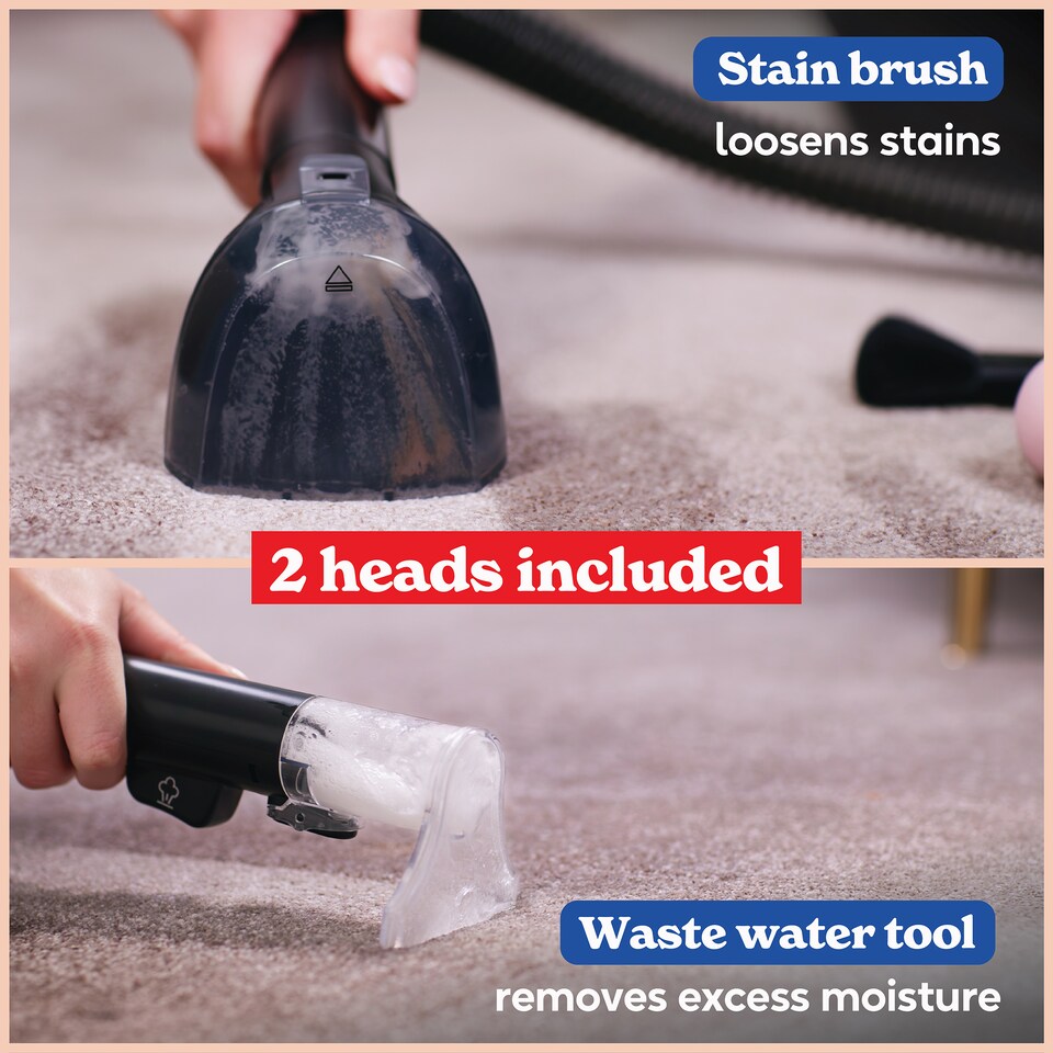 image 1 of Russell Hobbs Cold Spot Cleaner Carpet Washer 1500ml with Water Tank RHSC8001
