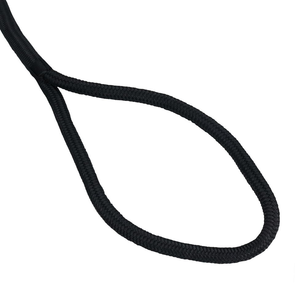 image 1 of Single Spliced Premium Mooring Line 12mm x 10m Braided Boat Dock Rope Warp