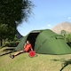 image 2 of Outsunny 4-6 Persons Camping Tent Dome Family Travel Group Hiking Room Fishing