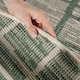 image 5 of Ted Baker Indoor Outdoor Crouch Round Abstract Rug