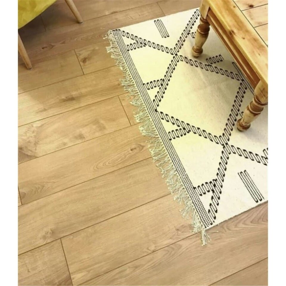 image 1 of PACK OF 20 (Total 20 Units) - Light Oak 12mm Thick Laminate Flooring (29.6m2 Coverage)