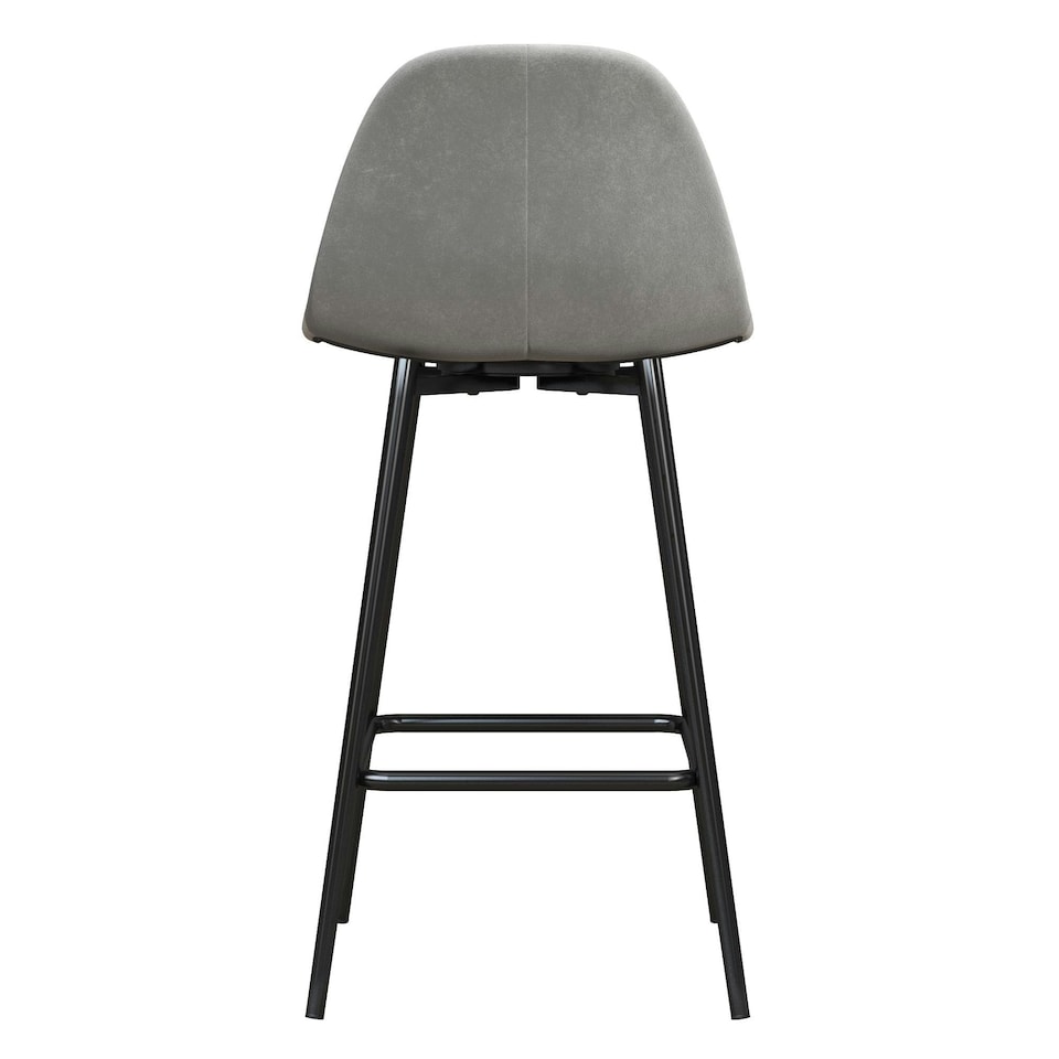 image 1 of Calvin Counter Stool in PU Camel | Orange | Camel