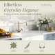 image 3 of Fireclay Kitchen Bundle - Single Bowl Belfast Sink, Strainer Waste & French Classic Tap, 595mm - Brushed Brass - Balterley
