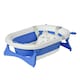 image 1 of HOMCOM Foldable Baby Bath Tub Ergonomic with Temperature-Induced Water Plug
