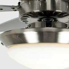 ValueLights Spitfire 30 Inch Ceiling Fan with Light and Bulbs