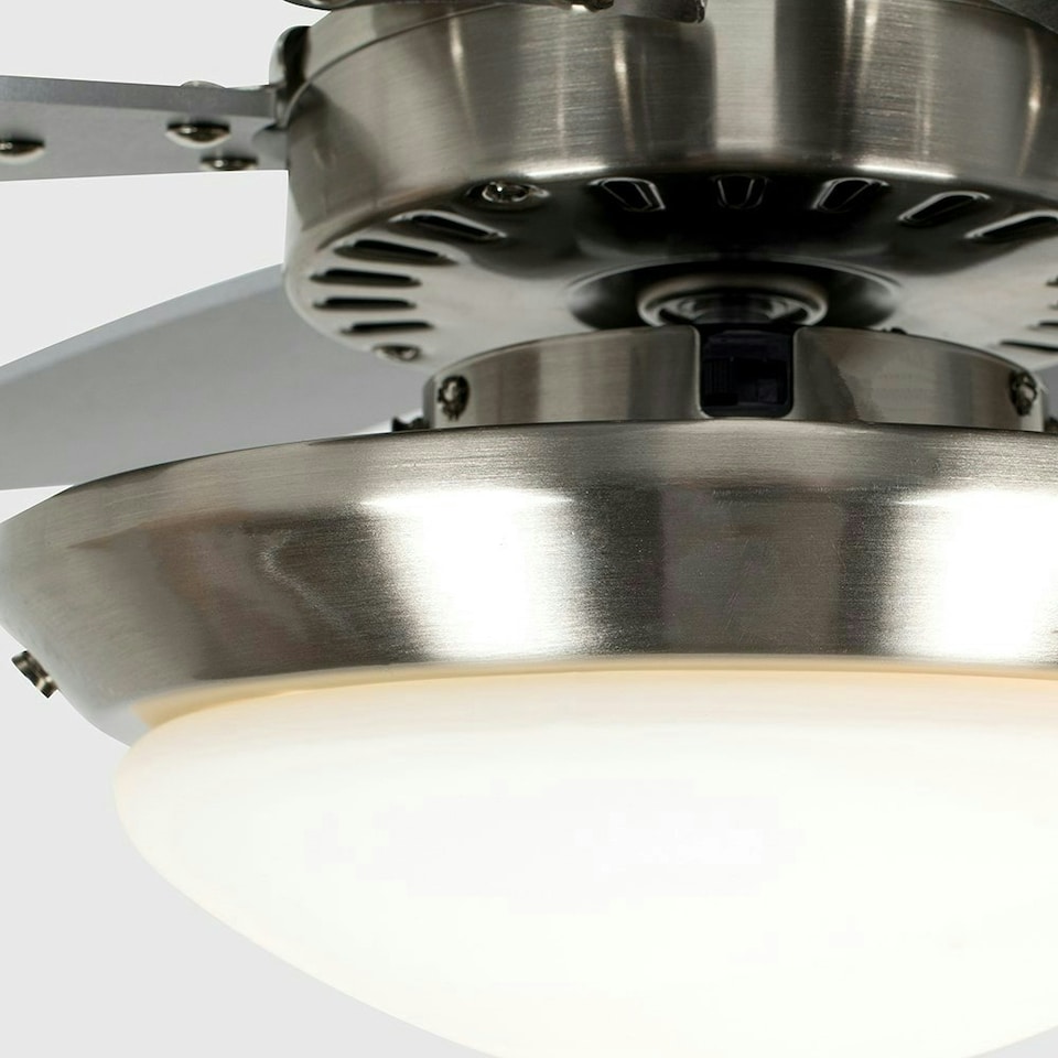 image 1 of ValueLights Spitfire 30 Inch Ceiling Fan with Light and Bulbs