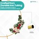 image 6 of Golden Circle Balloon Arch Frame Flower Balloon with Floor Base - 180cm