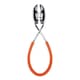 image 3 of Bugatti Kiss Salad Tongs Orange