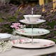 image 2 of Mikasa Cake Stand Alice in Wonderland Bone China 3 Tier | Multi