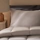 image 2 of OHS Plain 10.5 TOG Coverless Duvet with Pillowcase Bedding Set