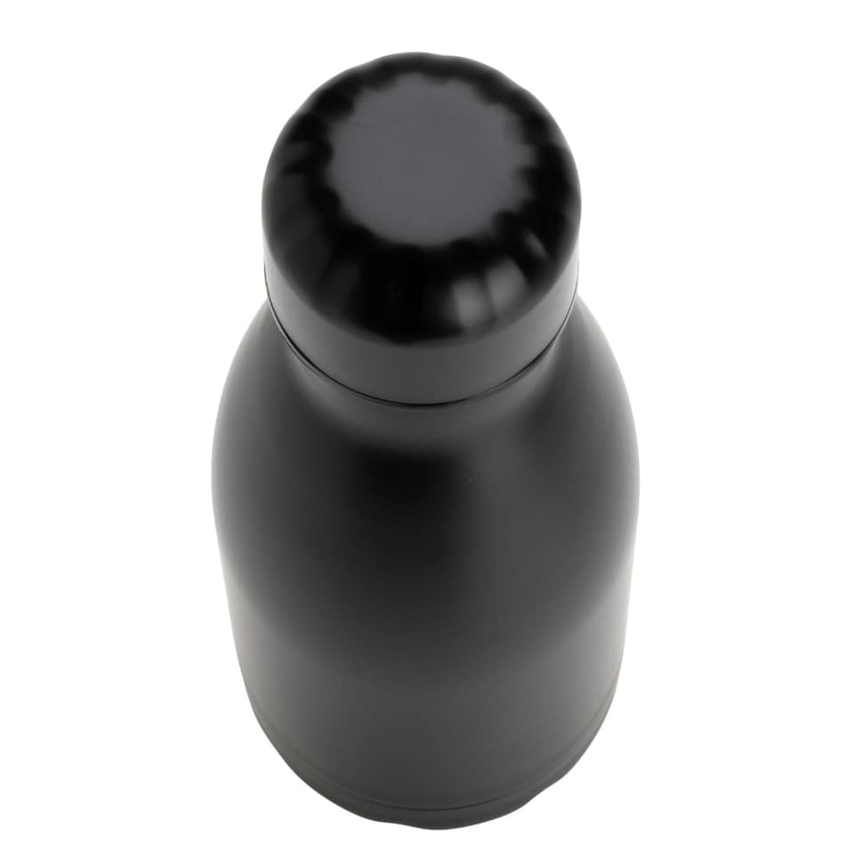 image 1 of XD Collection Stainless Steel 260ml Water Bottle - Black - One Size Black | One Size