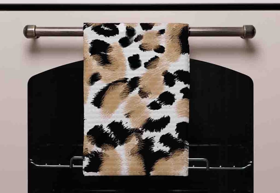 image 1 of Leopard Spots Print (Kitchen Towel)