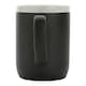 image 2 of XD Collection Contrast Rim Ceramic 300ml Mug - Black/White - One Size