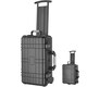image 9 of Camera Case - hard shell, foam inserts, waterproof, telescopic handle Black | L